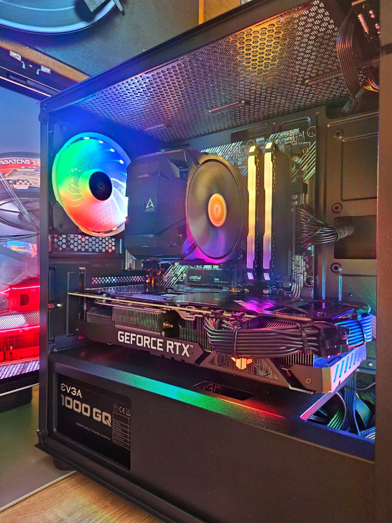 Herní PC na zakázku s věžovým chladičem Arctic CPU a ARGB ventilátory – Erelen Olomouc